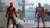 Spider-Man Mark III Suit Comparison | Marvel's Avengers Game And Spider-man 2018 Game
