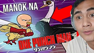 Manok Na One punch Man NAGPASABOG?! || Manok Na Pula