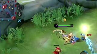 King of Glory, the new version of Bai Qi is really fun, can recover, resist and deal damage