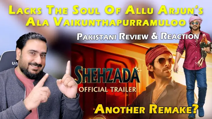 Shehzada Official Trailer Review | Shehzada Official Trailer  Reaction | IAmFawad