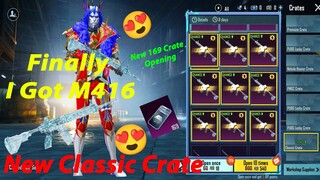 Free M416 Glacier I Got in Pubg | Free Classic Crate Opening 😍😍#pubg #crateopening #m416glacier