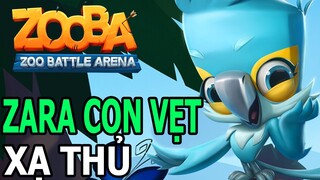 MỞ KHÓA THÚ MỚI ZARA CON VẸT XANH NÓI NHIỀU XẠ THỦ - ZOOBA - TOP GAME HAY ANDROID IOS THÀNH EJ