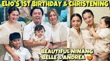 AGAW PANSIN SINA ANDREA BRILLANTES AT BELLE MARIANO SA BINYAG NI BABY ELIO 😍 NINANG DUTIES MUNA!