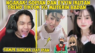 SUMPAH NGAKAK BGT NGELIAT SOPIAN AMA EYYIN NGIKUT TREND TIKTOK MUTERIN BADAN🗿