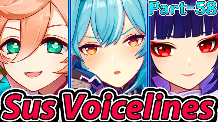Some Funny/Interesting/Sad Voice lines - Genshin Impact | Part-58 | Eula, Yanfei, Yunjin and Yoimiya