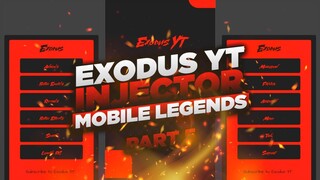 EXODUS YT INJECTOR PART 5 | MOBILE LEGENDS | TAGALOG TUTORIAL