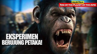 Eksperimen Yang Berujung Malapetaka !!! | Alur Cerita Film Rise of the Planet of the Apes (2011)