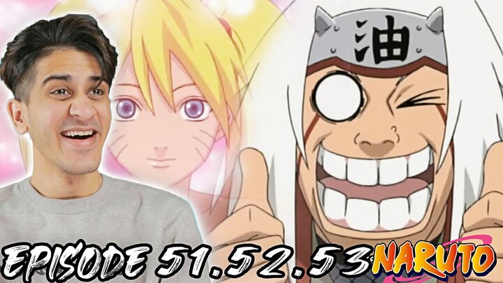 Jiraiya is Master Roshi! Naruto EP 51, 52, 53 Reaction