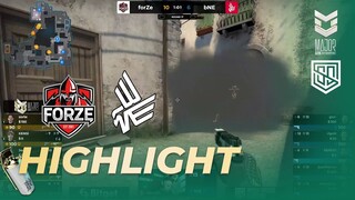 [HIGHLIGHTS] BNE VS FORZE | CHALLENGERS STAGE | PGL MAJOR ANTWERP 2022