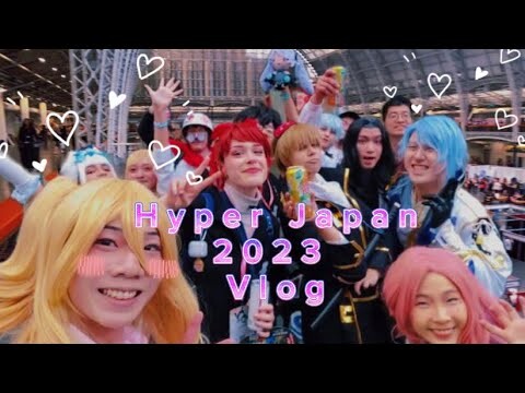 Vlog ep 4✩ Hyper Japan 21-23rd Weekend *Cosplay Pass Fun!!* //​⁠  @leaacosplayerr