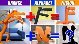 Orange + Alphabet Lore Fusion | SPORE