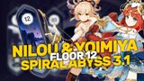 Genshin Impact - Nilou & Yoimiya | Spiral Abyss 3.1 | Full Stars