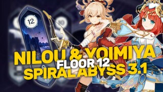 Genshin Impact - Nilou & Yoimiya | Spiral Abyss 3.1 | Full Stars