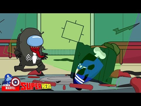 Venom The Bomber - Captain America Dead Among Us Marvel - Among Us Superhero