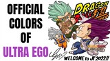 OFFICIAL Ultra Ego Transformation Colors in Dragon Ball Super