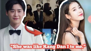 Lee Jong-Suk Talked & ELABORATES Why He Call Girlfriend IU as "Kang Dan I" ‼️