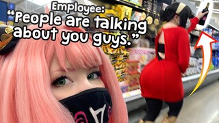 YOR IS WINE MOM AT WALMART | Spy x Family Cosplay OUTING