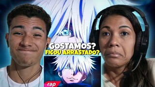 Reagindo a Rap do Satoru Gojo (Jujutsu Kaisen) - MAIS PODEROSO DESSE MUNDO TODO | NERD HITS