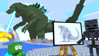 Học viện quái vật: Godzilla (Bản vẽ) - Minecraft Animation [Lost Edge Official]