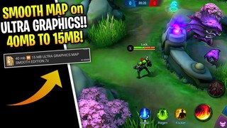 Ultra Graphics Map but Smooth! (Purple Fire & Waterfalls) Smooth Map Config ML - Mobile Legends