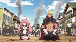 FUNNY Moments of Milim and Veldora-That Time I Got Reincarnated as a Slime: The Movie - Scarlet Bond