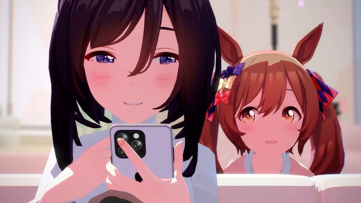 [Uma Musume: Pretty Derby MMD] Teman sekamar yang baik, elang terbang yang menarik perhatian, Rongji