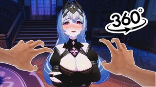 🧛‍♀️ ¡Esta CHICA VAMPIRESA se PONE CELOSA  de TI❤😳 en REALIDAD VIRTUAL (anime vr)