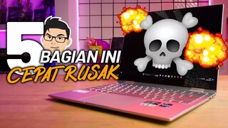 5 bagian ini bikin laptop lo cepet rusak! - HP Envy X360 | Lazy Tech