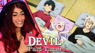 SATAN IS A DADDY?! The Devil is a Part-Timer!! Season 2 Official Trailer 2 REACTION!