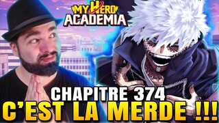 HÉROS EN DANGER !!! VERS UNE FIN D'OEUVRE TRISTE ? REVIEW CHAPITRE 374 MY HERO ACADEMIA