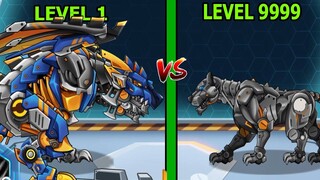 Lắp Ghép Robot Rồng Vàng Tiêu Diệt Chiến Binh Báo Đen - Mecha Colosseum Top Game Android IOs