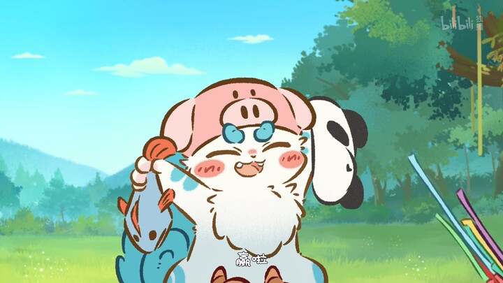 【有兽焉/皮皮】纯享版皮皮，super可爱的皮皮