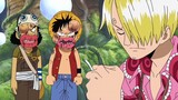 Adegan bahagia One Piece yang terkenal ah ah ah ah ah ~