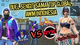 PEMBALASAN KE RYUKA GAMING, TOP GLOBAL AWM NYA INDONESIA - GARENA FREE FIRE