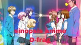 review anime d-frag comedy, school, strategy ,game , demongrapic , seinen