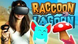 Raccoon Lagoon VR on Oculus Quest – ADORABLE Island Life Simulator!