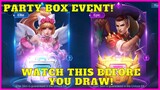 HOW TO DRAW EFFECTIVELY IN THE PARTY BOX EVENT | PARTY BOX EVENT MOBILE LEGENDS 2020