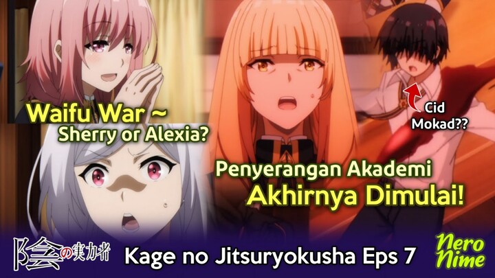 Dimulainya Penyerangan Akademi! | Breakdown Kage no Jitsuryokusha Episode 7