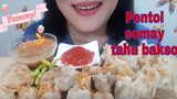 ASMR  PENTOL + SIOMAY + TAHU BAKSO | DEW ASMR MUKBANG INDONESIA | EATING SOUNDS