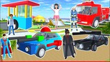 Yuta Takagi Main Gerobak Abang Tukang Bakso, Mobil Superhero Batman, Mobil Superman, Truk Pemadam