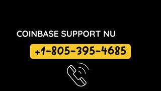 Coinbase Customer Support ❌⭕ +18053954685 ❌⭕ Number