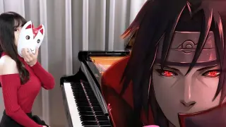 Naruto's sad song "Loneliness / Takanashi Yasushi" Ru's Piano | Uchiha Clan Theme Song