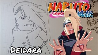 menggambar deidara
