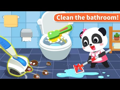 Baby Panda's First Aid Tips - BabyBus Kids Games - Baby Games Videos 