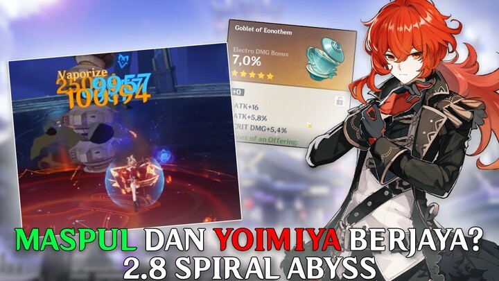 2.8 Spiral Abyss! Ruin Serpent Menggeliat - TopUp Di D2CGamingStore | Genshin Impact Indonesia