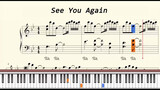 See You Again -- Piano teaching videos