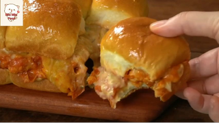 How to make Chicken sliders 6 #MiuMiuFood