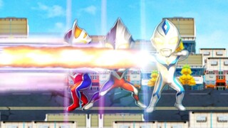 [Ultraman Comics] When you use OL comics to reproduce the Three Heroes vs. Five Emperors, the strate