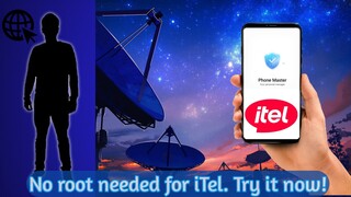 Phone Master app for iTel devices + Palm Store system update, no Google Play needed