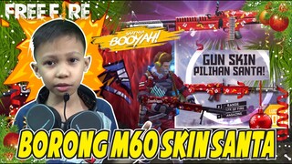 PAKAI M60 SANTA RANGENYA MIRIP AWM JAUH BANGET! LANGSUNG AUTO BOYAHHH! - GARENA FREE FIRE